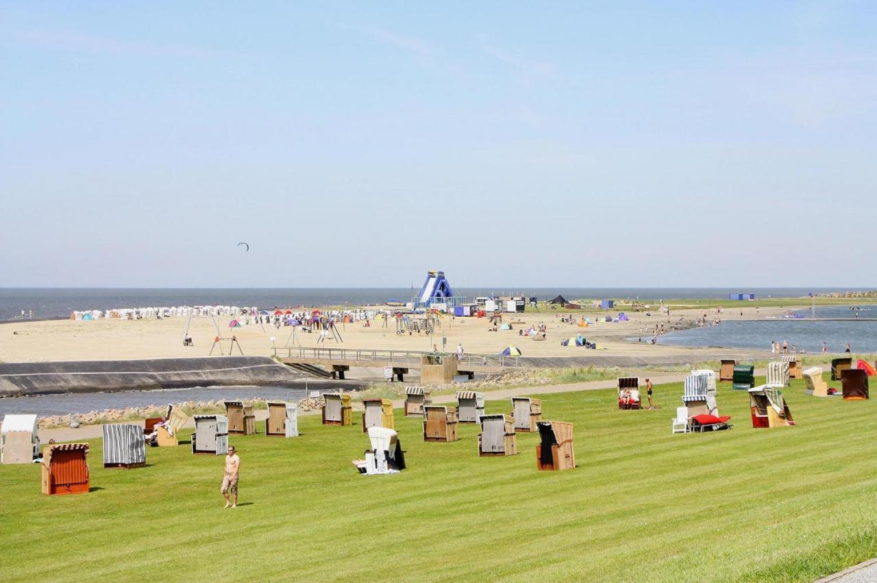 Apartmán Terraced House Land And Sea, Buesum Exteriér fotografie